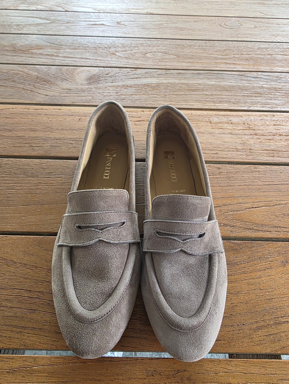 Pascucci Sacchetto Suede Loafers Size 41